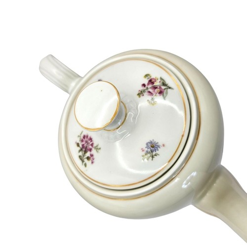Zeh Scherzer Bavaria 60 Jahre Floral Tea Set Teapot 4 Cups Vintage Porcelain - Picture 14 of 23