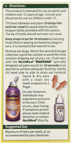 Neilmed Clearcanal Ear Wax Removal Complete Kit 2.5Oz Each - Picture 6 of 6