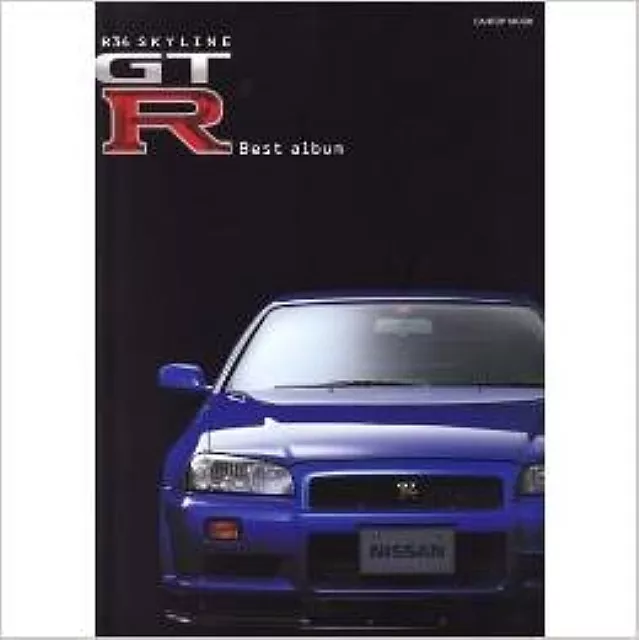 R34 Skyline Nissan GT-R Best Album Photo Collection Book