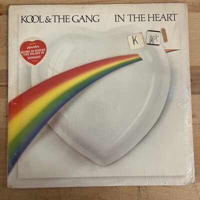 Kool And The Gang In The Heart Vinyl LP 1983 De Lite Records in Shrink Wrap