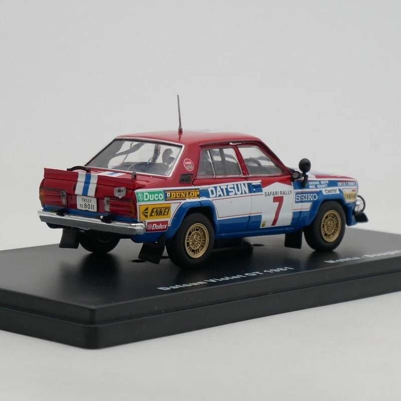 ixo 1:43 Datsun Violet GT WRC 1981 Diecast Car Model Toy Vehicle - Image 4 of 4