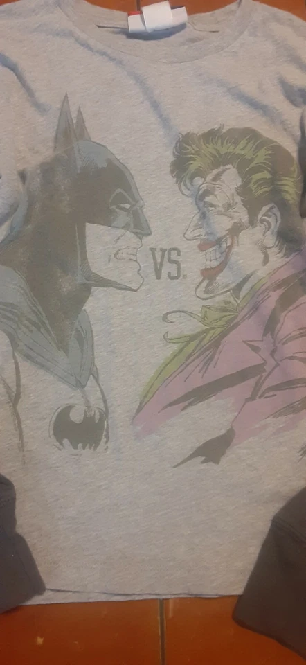 Camiseta Batman Batman Batman vs Joker Juventud M (8) Comida Chatarra/GapKids Manga Larga Foto 2 de 4