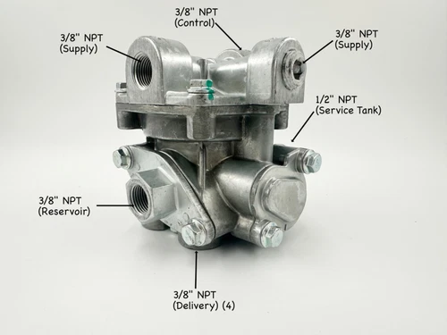 RT4 Multi-Function Trailer Spring Brake Valve - Automann KN26000 - Picture 1 of 17
