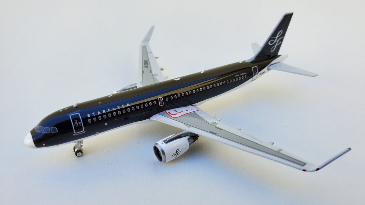 1:400 Phoenix StarFlyer Star Flyer Airbus A320-200WL 1:400 Phoenix StarFlyer Star Flyer Airbus A320-200WL