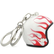 1Pcs Motorcycle Helmet Key Chain Bike Key Ring Gift Chain Ring Key Mini