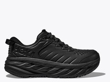Hoka Bondi SR Mens Walking Shoes (2E Wide) (Black/Black) BIG SALE!