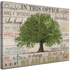 Inspirational Quotes Wall Art Prints Motivational Sayings Wall Decor Rustic G...
