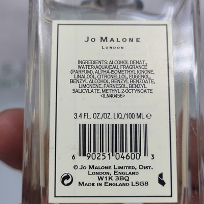 Jo Malone Black Cedarwood & Juniper Cologne Spray 3.4 oz/100ml