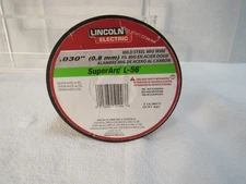 Lincoln Electric SuperArc L-56 MIG Welding Wire, Mild Steel 2lb Roll .030"