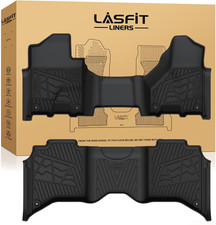 Floor Mats 2019-2025 2026 for Ram 2500/3500 Crew Cab Bench Seat, Not for Bucket