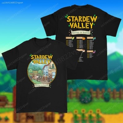 Stardew Valley Unisex Short Sleeve T-Shirt S-5XL (2-SIDED)