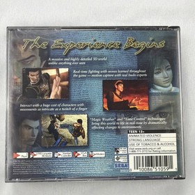 Shenmue Sega Dreamcast CIB Complete 4 Discs Passport Manual EXCELLENT Condition