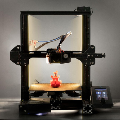 Ender 3 3D Printer LED Light 24V 7.5W Dual Sides Embedded Light Bar Strip Upgrad