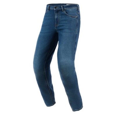 Alpinestars FLEX-AST 5 Denim Reitjeans - kurzes Bein (Indigo Washed)