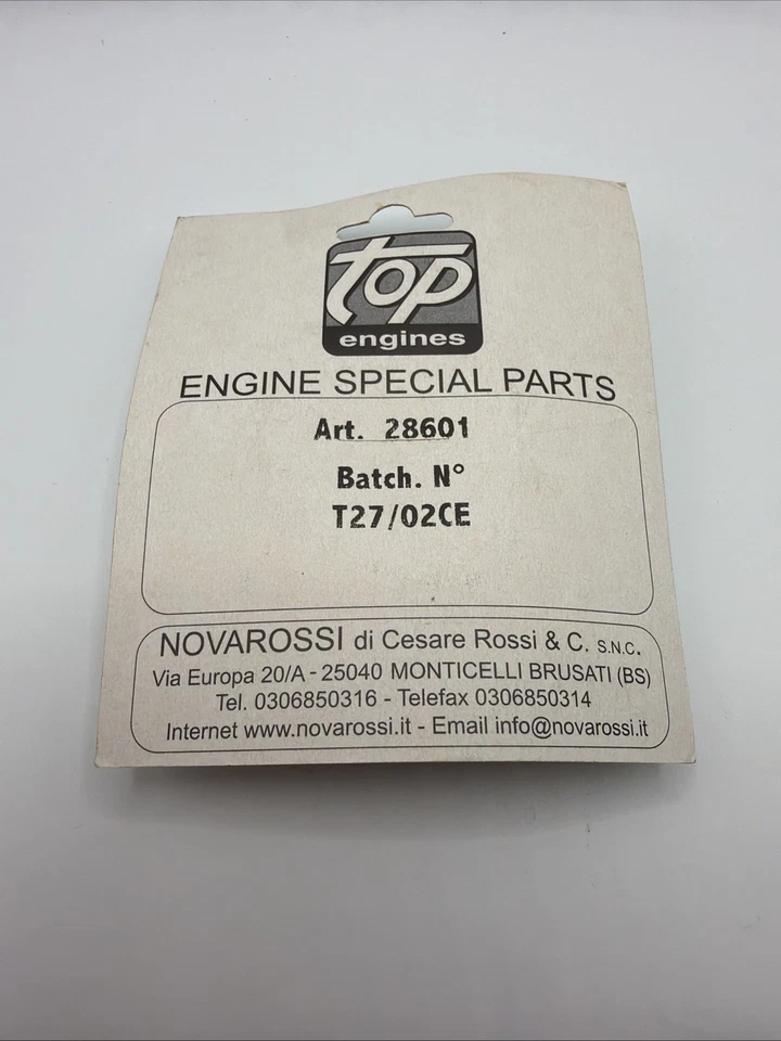 Novarossi Top Engines Special Parts Art 28601 Batch T26/02CE B79 - Image 2 of 2