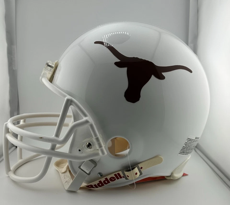 🎯 Ricky Williams Signed Texas Longhorns Full-Size Authentic Helmet [98 Heisman] - Image 3 of 4