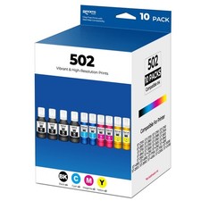 502 Ink Refill Bottles Eco Tank ET-2850 ET-3850 ET-15000 ET-4850 Replacement ...