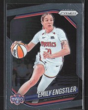 2025 Panini Prizm WNBA Emily Engstler #84 Washington Mystics Base