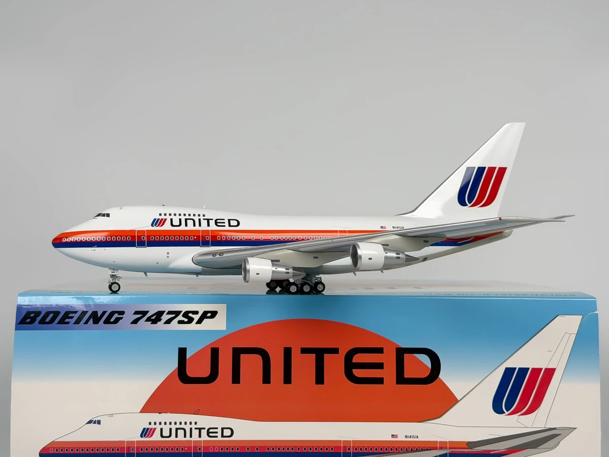 InFlight 200 Boeing 747 Contemporary Diecast Commercial Airliners