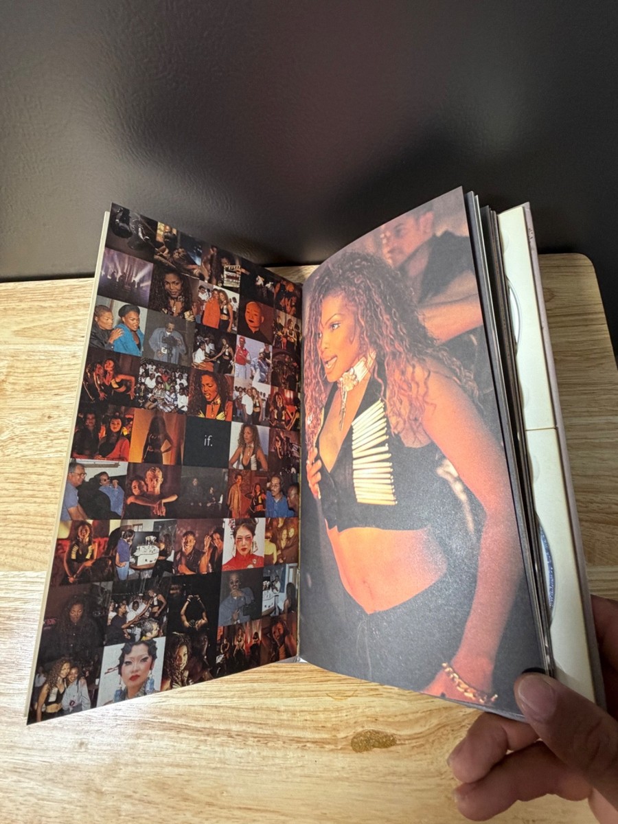 Janet Jackson Janet 2 CD Collectible Photo Book Box Set 1993 Hand