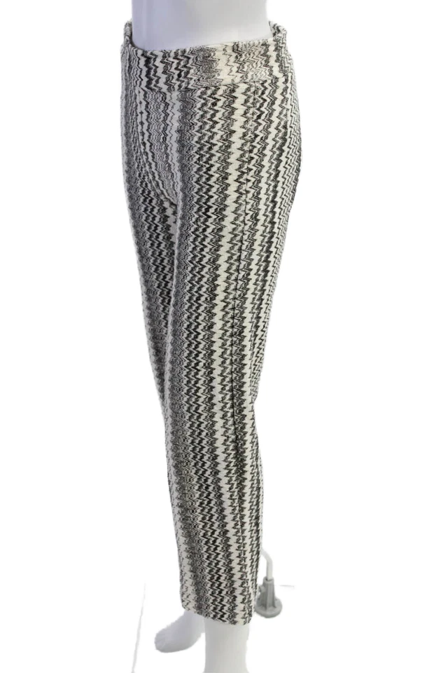 Avenue Montaigne, Pantalones Cortos Mujer Negro Patrón Azteca Talla 0 Foto 2 de 4