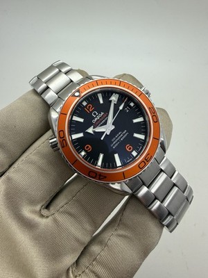 Omega Seamaster Planet Ocean Orange Bezel 42mm Steel Watch 232.30.42.21.01.002