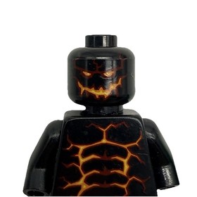Lego Nexo Knights Minifigure Aaron Fox Legs, Moltor Body, Flame Thrower Legs