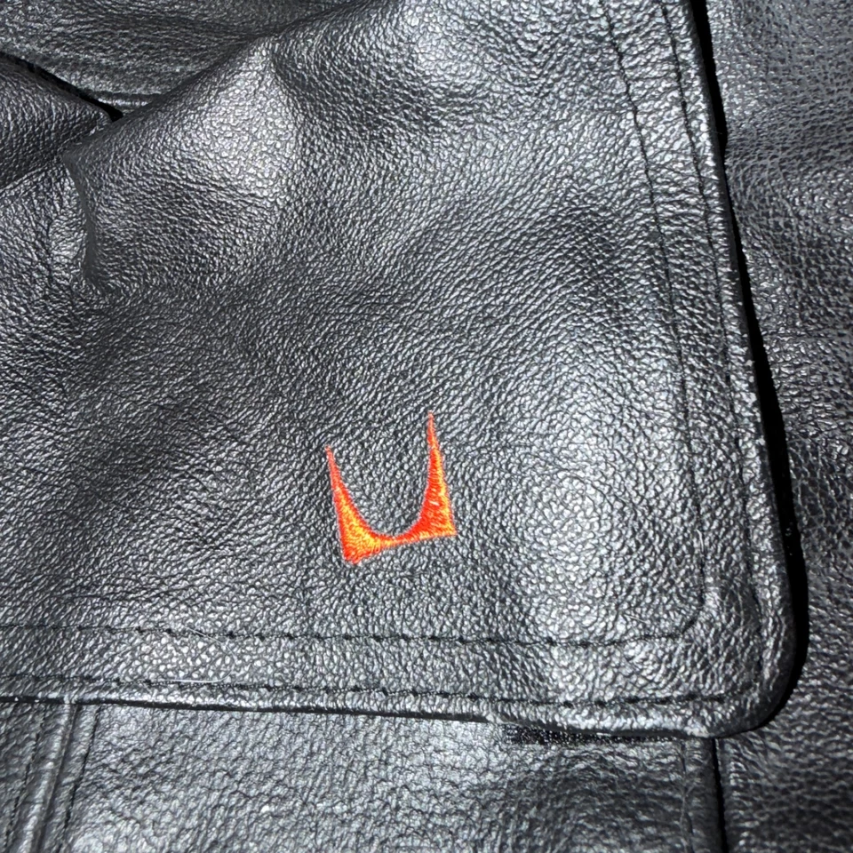 Bolsa de viagem promocional Herman Miller Eames vintage couro preto macio anos 90 - Imagem 2 de 4