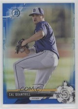 2017 Bowman Draft Chrome Blue Refractor 33/150 Cal Quantrill #BDC-21 0nr3