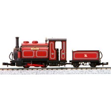 KATO 51-201B OO-9 Narrow Gauge Small England Prince Red New JDM