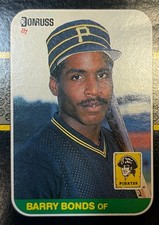 1987 Donruss #361 Barry Bonds - Pittsburgh Pirates
