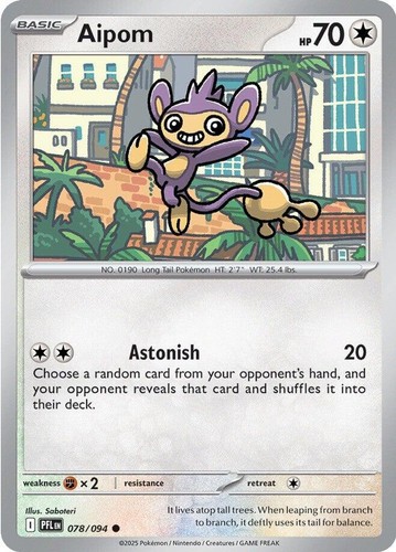 Aipom 078/094 Phantasmal Flames
