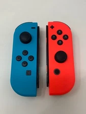 🔥Official Nintendo Switch OLED  Joy-Con - Left/Right Neon Blue/Neon Red Joy Con