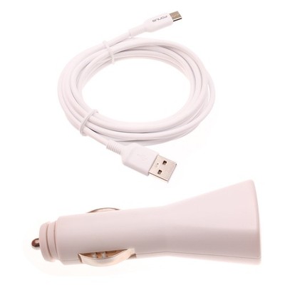 Car Charger Micro USB Cable DC Socket Wire 6ft Long Cord Plug-in for Tablets