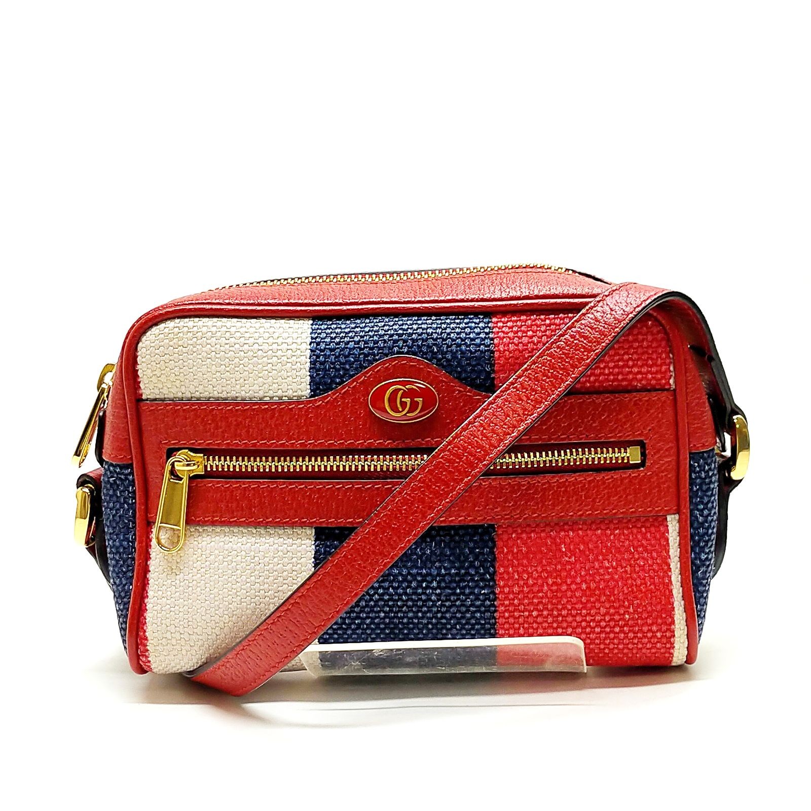 Gucci Red Canvas Crossbody Bag Style 2872623-image