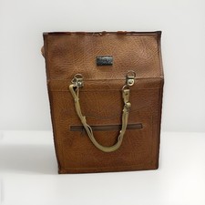 DDR Hebammentasche / Arzttasche Kunstleder Vintage
