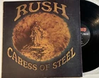Rush - Caress of Steel - OG 1975 Mercury 1st Press Gatefold LP, Lyrics Insert EX