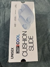 32 DEGREES COOL Cushion Slides Blue XL W11-12, Unisex M9-10