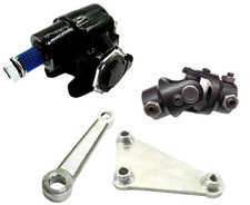 Vega Steering Gear Box Pitman Arm Mounting Bracket Kit Joint Street Rat Rod Ford Vega Steering Gear Box Pitman Arm Mounting Bracket Kit Joint Street Rat Rod Ford