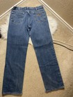 Vintage Carhartt Mens Jeans 36x34 Relaxed Fit Blue Denim Workwear Utility  — photo 2