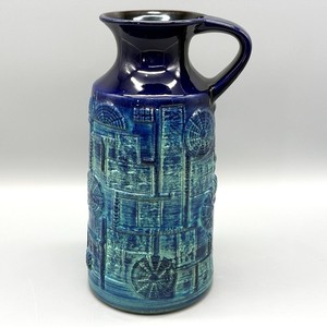 工芸品 Vintage Bay Keramik West German Vase Vintage West German Bay Keramik 93-25 Vase Mid Century Pottery