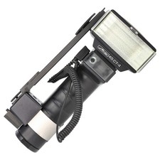 Flash testa martello Metz 45 CT-4 rimbalzo girevole TTL per Hasselblad Pentax Mamiya 67