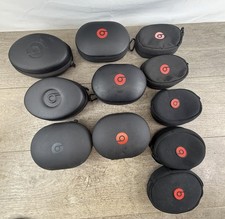 Beats By Dr. Dre Headphone Carrying Case Lot 11 Black Hard Soft Shell Cases