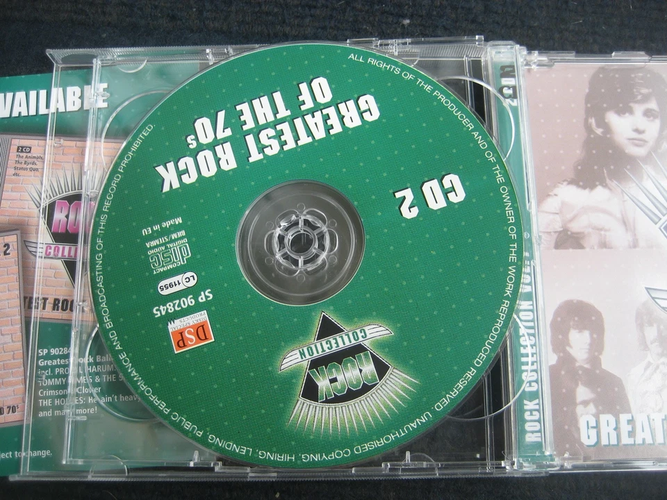 2CD  ROCK COLLECTION  Vol. 1  Greatest Rock of the 70s  Neuwertig  30 Tracks - Bild 3 von 4