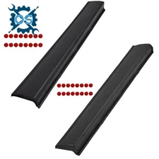 For Mazda CX-9 16-23 Pair Front Door Lower Molding LH & RH TK4851RB0B TK4851RA0B