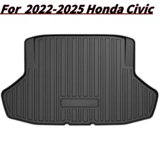 Trunk Mat For Honda Civic 2022-2025 All-Weather Protection Cargo Liner Non-Slip