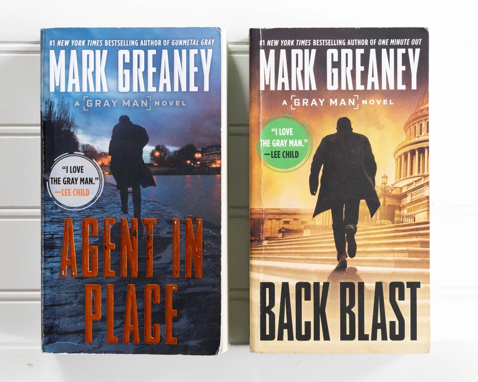 Mark Greaney THE GRAY MAN Series Lot of 10 Set of Paperback PB Books Foto 2 de 4
