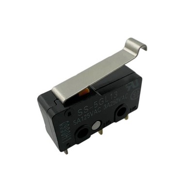 Omron SS-5GL13 Micro Limit Switch Curved Tip Lever 5A 125VAC (2