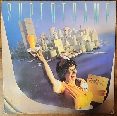 Supertramp Breakfast In America LP 1979 A&M SP-3708 RCA Club NM/VG+ Inner