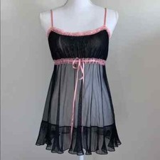 Victoria  s Secret Y2K Mesh Babydoll